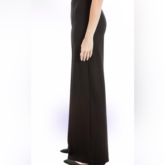 Max Studio Black Pintuck Wide Legs pleated dressy trousers size M - Picture 16 of 16